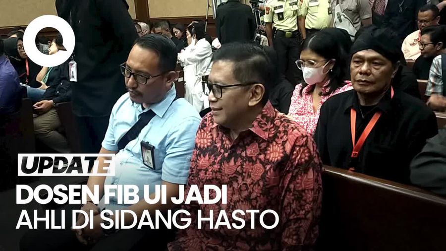 Video: KPK Hadirkan Ahli Bahasa UI di Sidang Hasto Kristiyanto