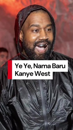 Video: Kanye West Ganti Nama Lagi, Kini Jadi Ye Ye