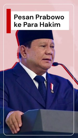 Video Prabowo: Orang Miskin Bergantung ke Hakim yang Tidak Bisa Disogok