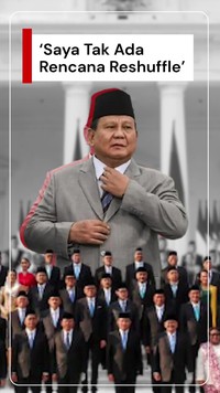 Video: Prabowo Tak Ada Niatan Reshuffle, Sebut Menterinya Bekerja Baik