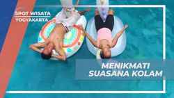 Bersantai di Atas Floaties Menikmati Suasana Kolam di Yogyakarta