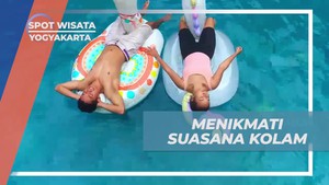 Bersantai di Atas Floaties Menikmati Suasana Kolam di Yogyakarta