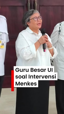 Video Guru Besar UI: Intervensi Menkes Beri Dampak Serius dan Mengkhawatirkan
