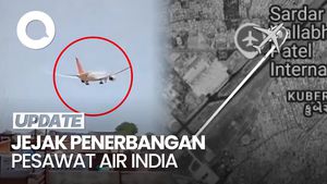 Video: Jejak Radar Pesawat Air India Sebelum Jatuh di Ahmedabad