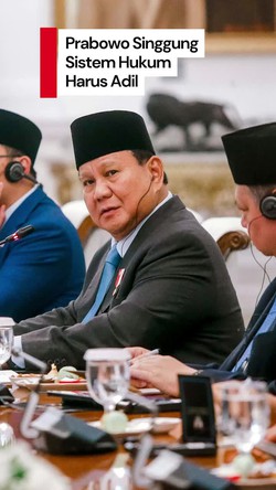 Video Prabowo: Negara Tak Punya Sistem Hukum yang Adil Bisa Perang Saudara