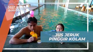 Bersantai dan Menikmati Jus Jeruk Pinggir Kolam di Banyuwangi