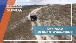 Menikmati Sensasi Offroad di Bukit Wairinding, Sumba