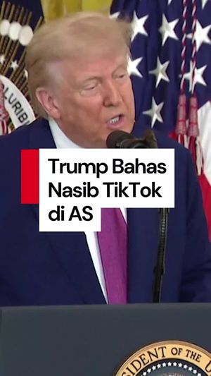 Video: Trump Bicara Kemungkinan Menyelamatkan TikTok di AS