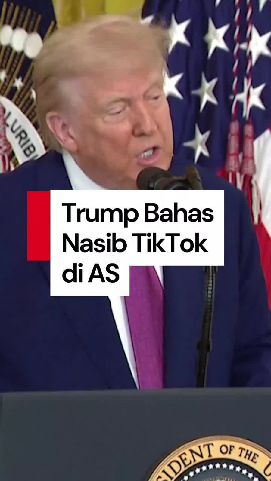 Video: Trump Bicara Kemungkinan Menyelamatkan TikTok di AS