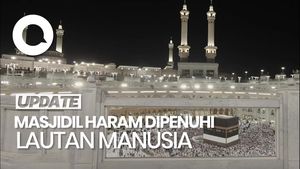 Video Masjidil Haram Dipenuhi Lautan Manusia saat Umrah Kembali Dibuka