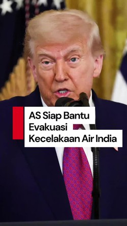 Video Trump Tanggapi Kecelakaan Air India: Sangat Mengerikan