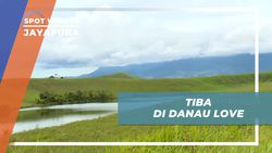 Tiba dan Menikmati Keindahan Danau Love di Jayapura, Papua