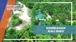 Menjelajah Keindahan Kali Biru di Jayapura, Papua