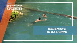Menyelami Kesegaran dengan Berenang di Kali Biru, Jayapura
