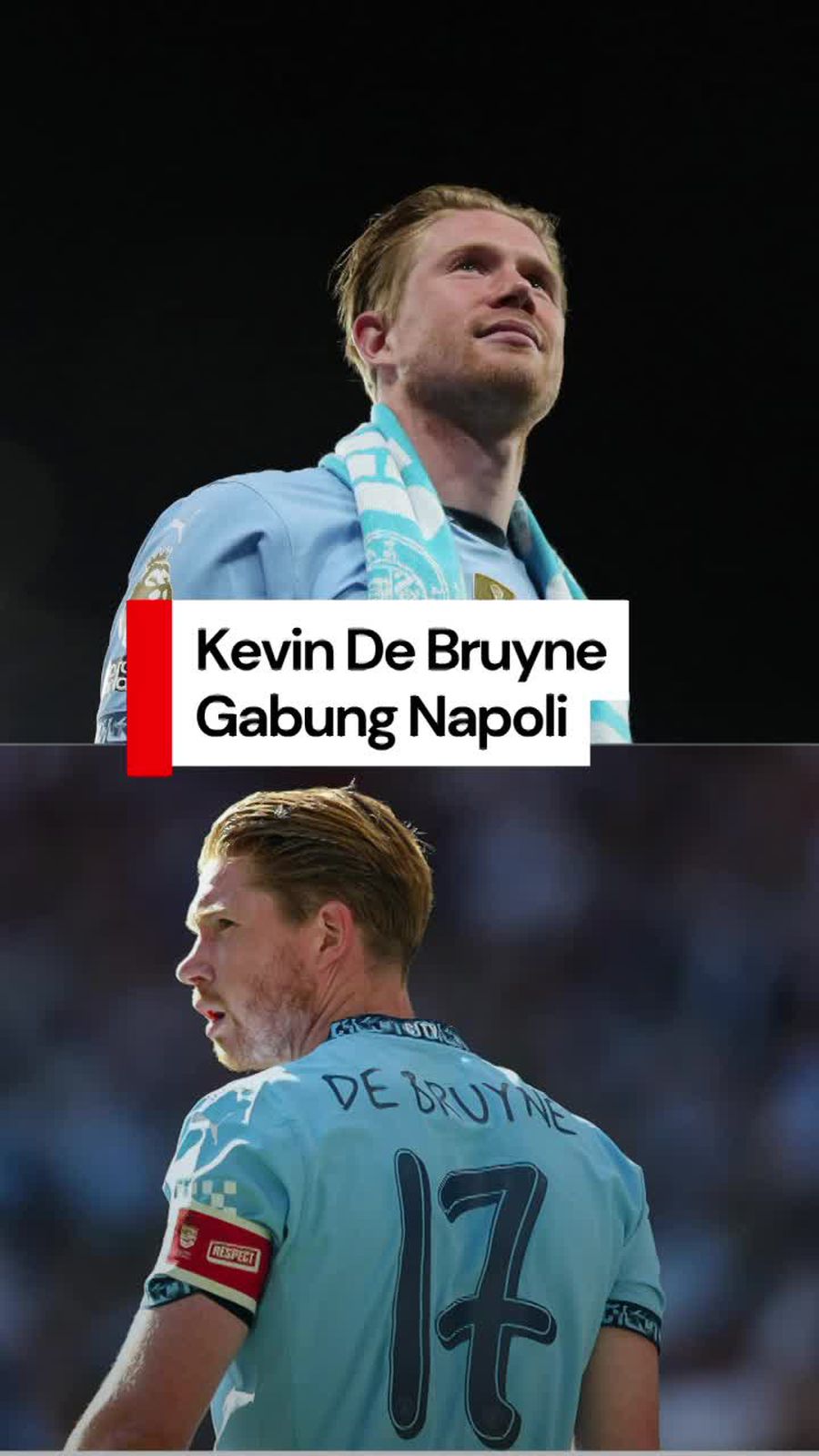 Video Sukses Bareng Man City, Kini De Bruyne Jajal Napoli