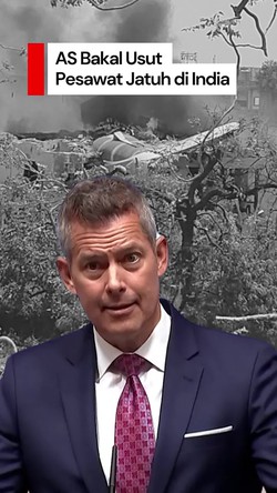 Video: AS Bakal Selidiki Penyebab Pesawat Boeing Jatuh di India