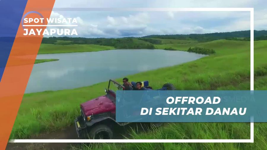 Menikmati Sensasi Offroad di Sekitar Danau Love, Jayapura