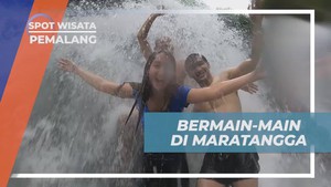 Membasuh Diri dan Merasakan Kesegaran Air Terjun Maratangga Pemalang