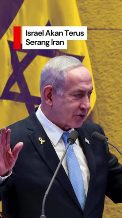 Video Netanyahu Pastikan Serangan Israel ke Iran Berlanjut