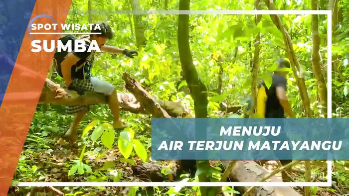 Menuju Air Terjun Matayangu yang Memesona di Sumba