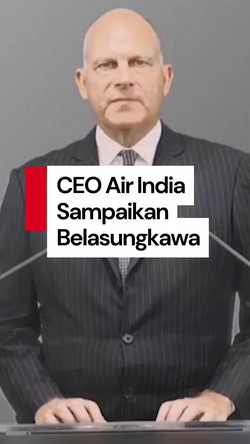 Video: Pernyataan CEO Air India Terkait Insiden Pesawat Jatuh di Ahmedabad