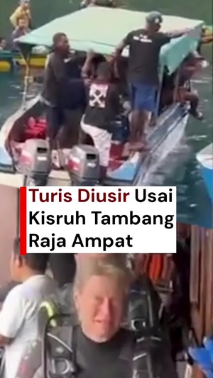 Video Viral Warlok Usir Turis Usai Izin Tambang Nikel Raja Ampat Dicabut
