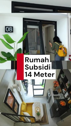 Video: Penampakan Rumah Subsidi 14 Meter Persegi dari Lippo