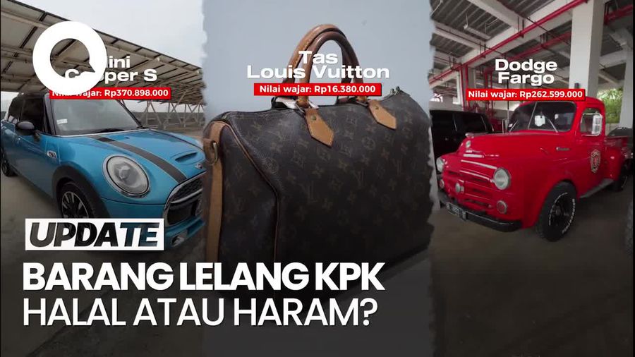 Video: KPK Lelang Barang Rampasan Korupsi: Halal atau Haram?