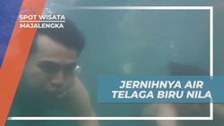 Menyelam dan Bermain Air di Telaga Biru Nila Majalengka