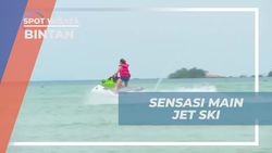 Mencoba Sensasi Main Jet Ski di Pantai Lagoi Bintan