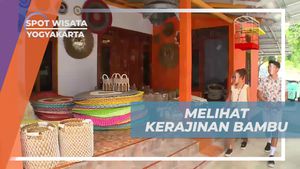 Melihat dan Mengamati Kerajinan Bambu Khas Yogyakarta