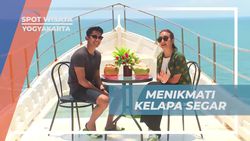 Menikmati Kesegaran Kelapa di Heha Ocean View Yogyakarta