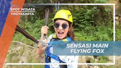 Merasakan Sensasi Flying Fox Tinggi di Air Terjun Srigethuk Yogyakarta