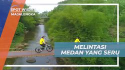 Melintasi Medan Menantang dengan Sepeda di Majalengka