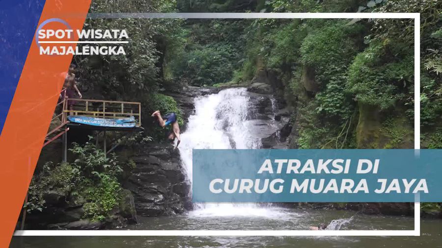 Melompat Menantang Adrenalin di Curug Muara Jaya Majalengka