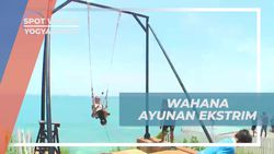 Mencoba Wahana Ayunan Ekstrim di Heha Ocean View Yogyakarta