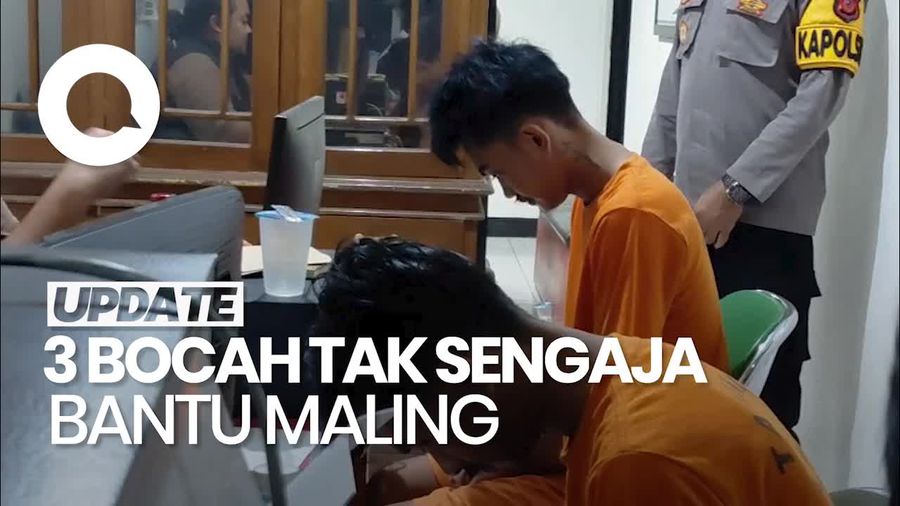 Video: Aksi Polos 3 Bocah Garut Nggak Sengaja Bantu Maling