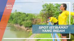 Beristirahat di Spot Indah RR Majalengka Saat Bersepeda