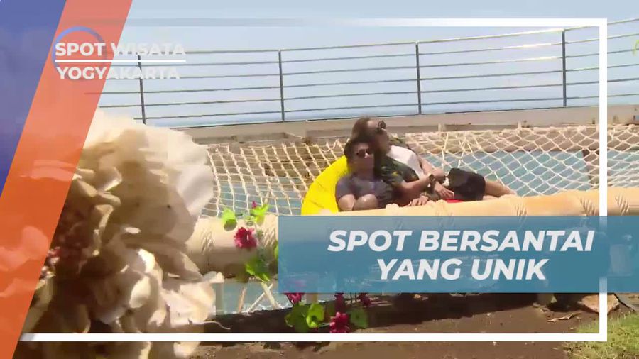 Bersantai Unik di Jaring Tebing Heha Ocean View Yogyakarta