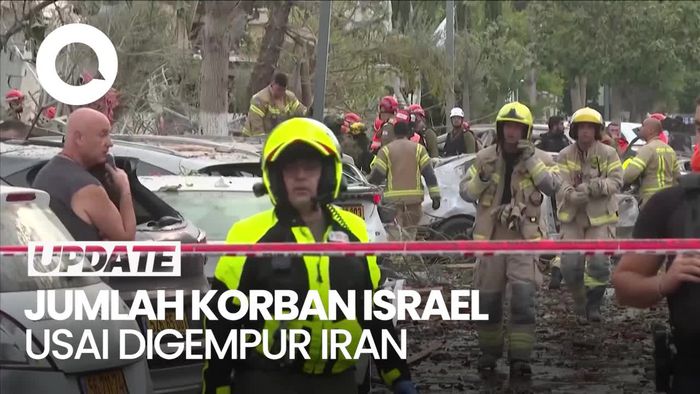 Video: Serangan Balasan Iran Hantam Israel, 34 Orang Luka-luka