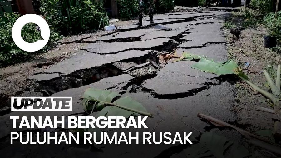 Video: Kondisi Puluhan rumah di Purwakarta Rusak Parah gegara Tanah Bergerak
