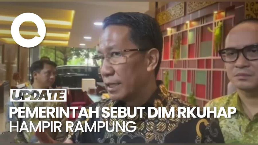 Video: Menkum Supratman Sebut DIM RKUHAP Hampir Selesai, Siap Dibahas di DPR