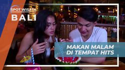Menikmati Makan Malam dan Minuman Buah di Ling Lings Resto Bali