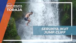 Menikmati Sensasi Melompat dari Tebing Serambu Rate Bittuang di Toraja