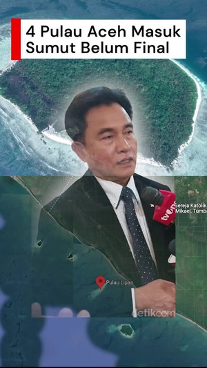 Video Polemik 4 Pulau Aceh Masuk Sumut, Menko Yusril: Itu Belum Final