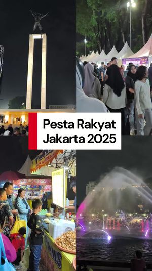 Video: Ramainya Pesta Rakyat Jakarta 2025 