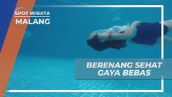 Melakukan Berenang Sehat dengan Gaya Bebas di Kolam Hotel Malang