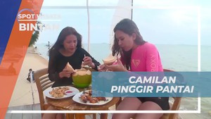 Bersantai dengan Camilan Pinggir Pantai di Bintan