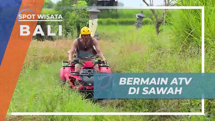 Menjelajahi Sawah dengan ATV di Ubud Bali