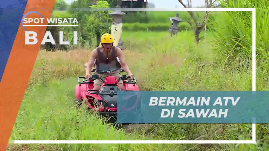 Menjelajahi Sawah dengan ATV di Ubud Bali